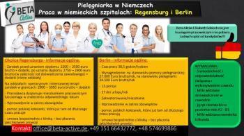 Pielęgniarka w Niemczech - Regensburg i Berlin