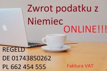 Zwrot podatku z Niemiec ONLINE