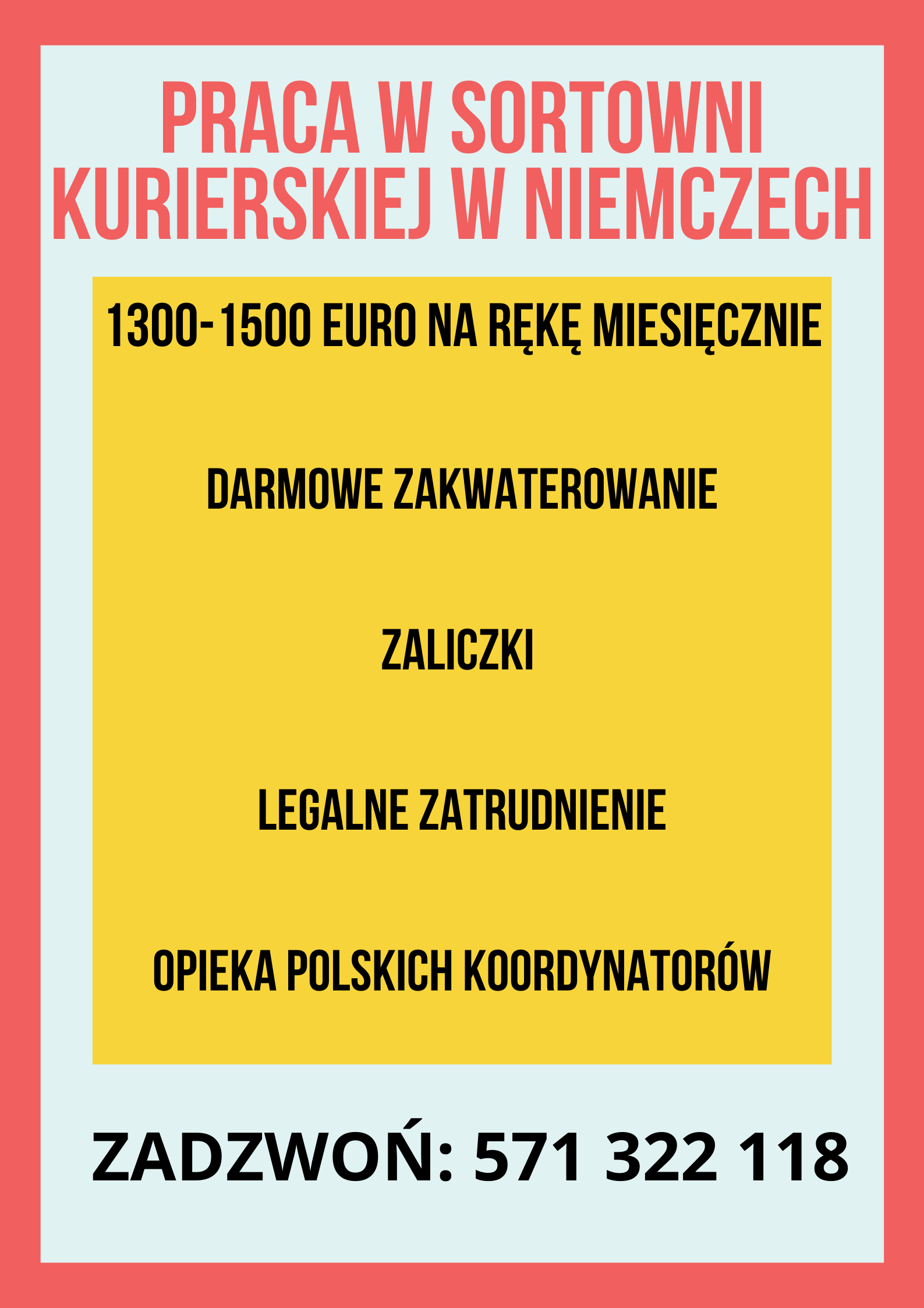 MAGAZYNIER-PRACA W NIEMCZECH