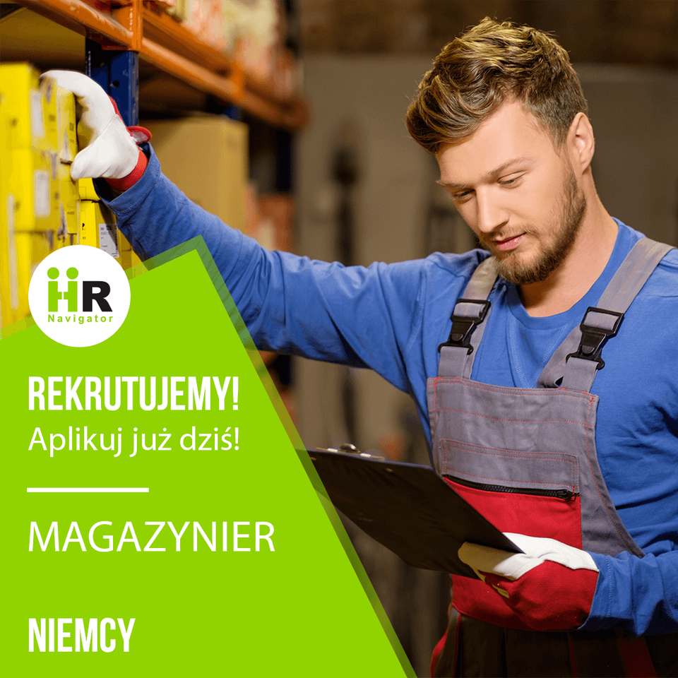 Magazynier - praca z zapewnionym mieszkaniem w Niemczech