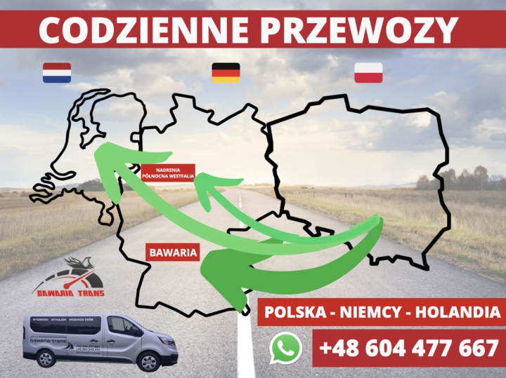 Przewóz osób Niemcy Polska 