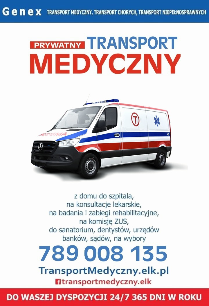 Transport medyczny sanitarny Niemcy Hamburg Hannover Berlin Kolonia