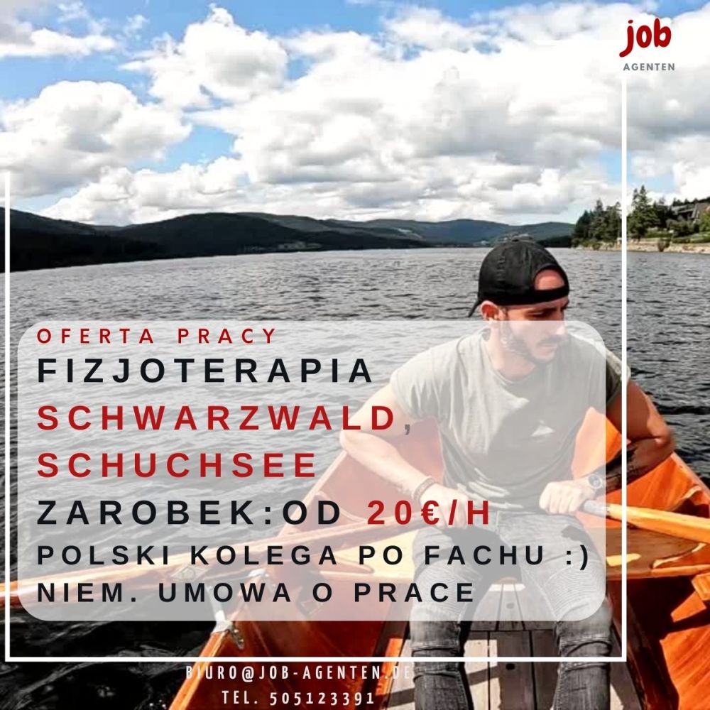 Fizjoterapeuto jest oferta pracy w Schwarzwaldzie aplikuj