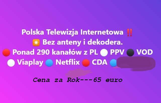 Telewizja Internetowa bez anteny i dekodera