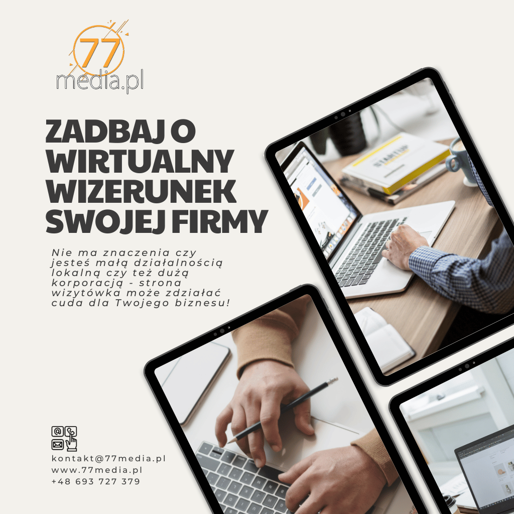 Biznes online: Twoja własna strona wizytówka