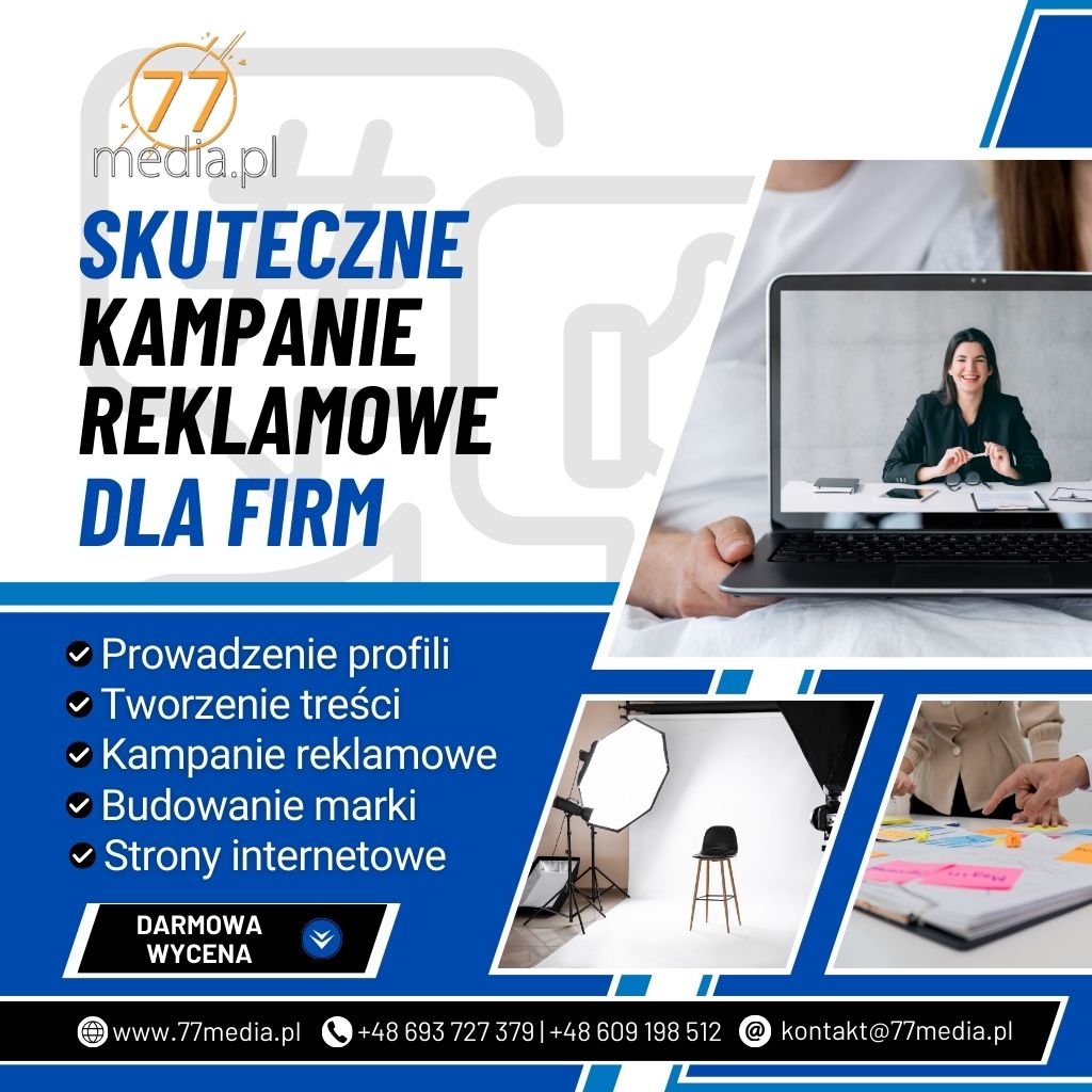 Twoja reklama w sieci? Zrobimy to za Ciebie! Strony i kampanie online!