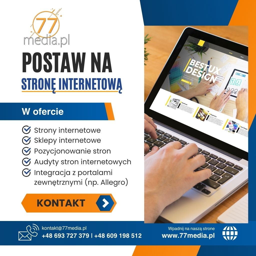 Masz firmę? Zadbaj o obecność w sieci dzięki nowoczesnej stronie www